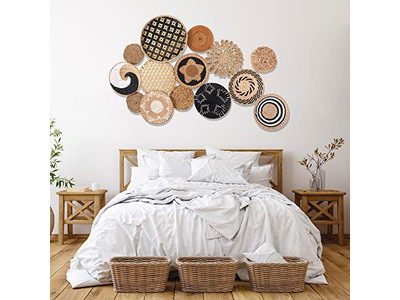 Decoración bohemia para dormitorio patrón africano almacenamiento boho de cocina