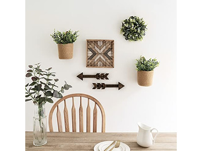Decoración de Pared para Comedor Boho Granja Dormitorio Rojo Sala Púrpura