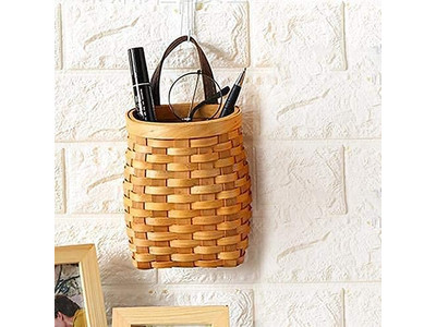 Decoración de pared para niños, arte boho, cestas colgantes para exteriores